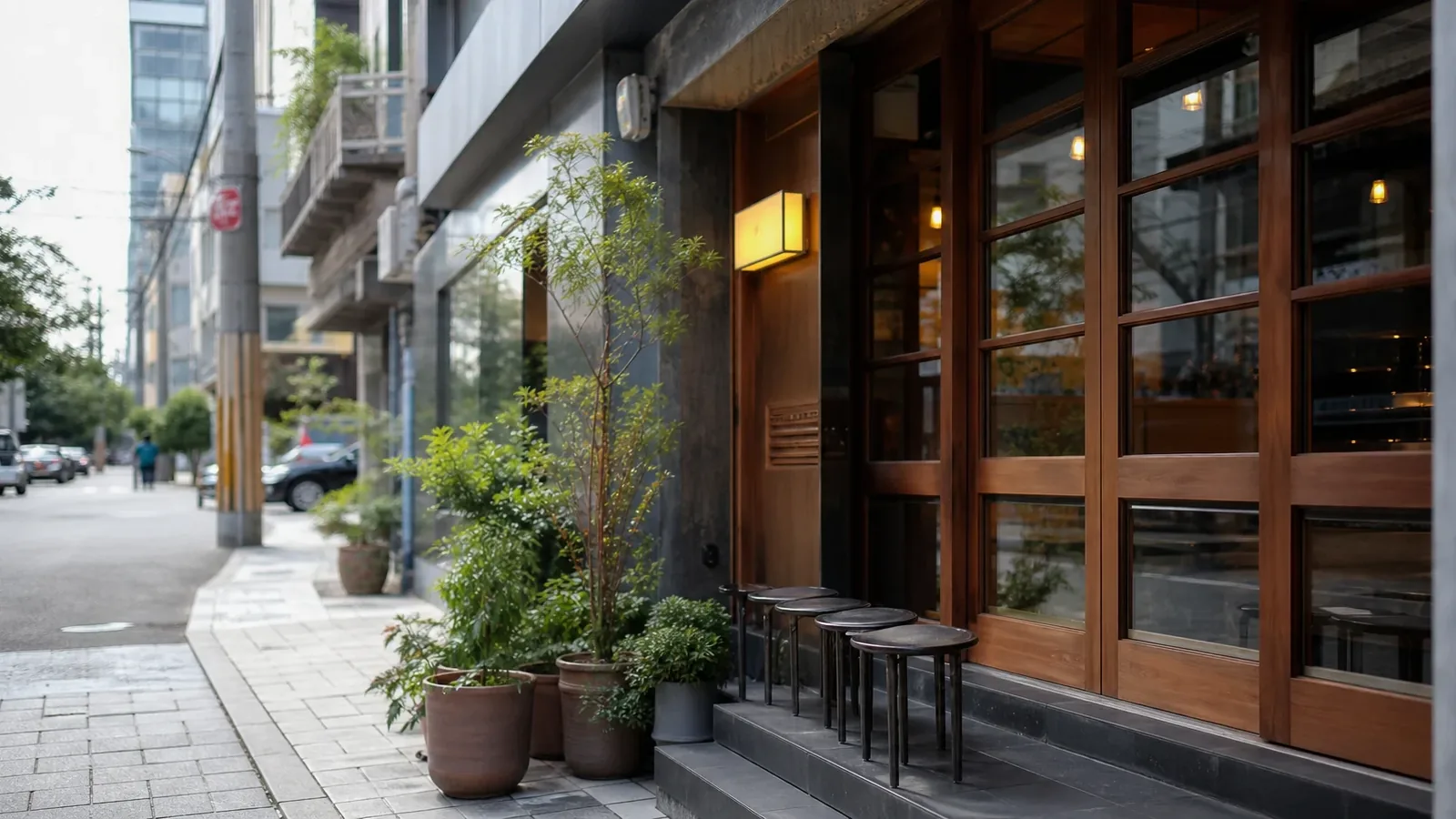 강남 지역 review 방문 전 확인사항을 소개하는 사실적인 참고 이미지