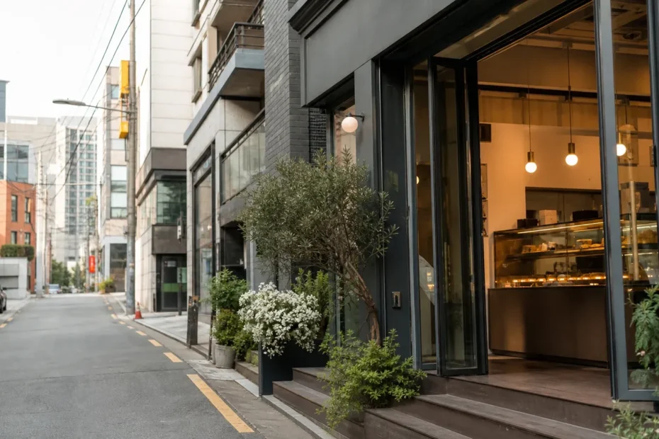 강남 지역 recommendation 방문 전 확인사항을 소개하는 사실적인 참고 이미지